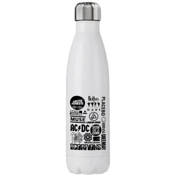 Best Rock Bands Collection, Stainless steel, double-walled, 750ml