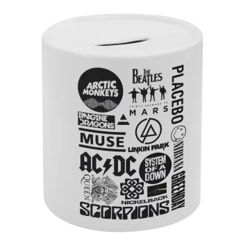 Best Rock Bands Collection, Κουμπαράς πορσελάνης με τάπα