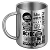 BIG Mug Stainless steel double wall (450ml)