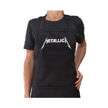 Metallica, Ποδιά μακριά Σεφ ολόσωμη με τσέπες Μαύρη (ΕΝΗΛΙΚΩΝ)