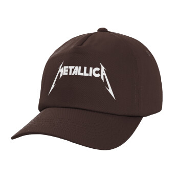 Metallica, Καπέλο Ενηλίκων Baseball, 100% Βαμβακερό, Chocolate, Καφέ (ΒΑΜΒΑΚΕΡΟ, ΕΝΗΛΙΚΩΝ, UNISEX, ONE SIZE)