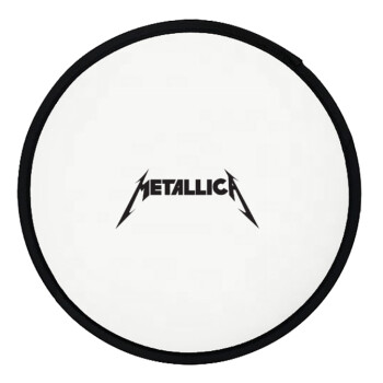 Metallica logo, Βεντάλια υφασμάτινη αναδιπλούμενη με θήκη (20cm)