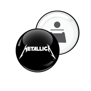 Metallica logo, Μαγνητάκι και ανοιχτήρι μπύρας στρογγυλό διάστασης 5,9cm