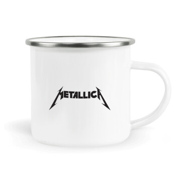 Metallica, Κούπα Μεταλλική εμαγιέ λευκη 360ml