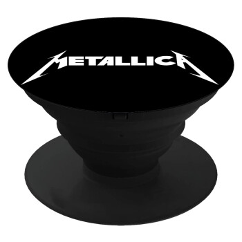 Metallica logo, Phone Holders Stand  Black Hand-held Mobile Phone Holder