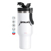 Mega Stainless steel Tumbler with lid, double wall 1,2L