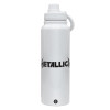 1L Stainless Steel Thermal Bottle with Phone Holder & Double Wall Insulation