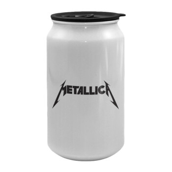 Metallica, Κούπα ταξιδιού μεταλλική με καπάκι (tin-can) 500ml