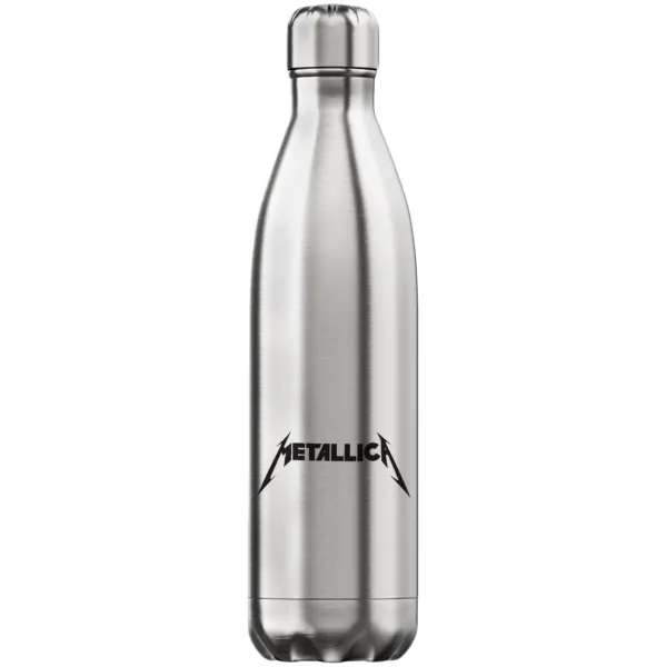 Metallica — Inox (Stainless steel) hot metal mug, double wall, 750ml