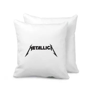 Metallica, Μαξιλάρι καναπέ 40x40cm περιέχεται το  γέμισμα