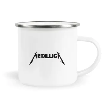 Metallica, Κούπα Μεταλλική εμαγιέ λευκη 360ml