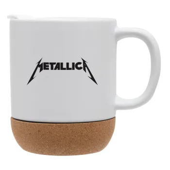 Metallica, Κούπα, κεραμική με βάση φελού και καπάκι (ΜΑΤ), 330ml