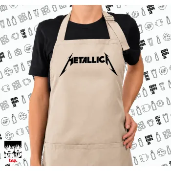 Metallica, Ποδιά μακριά Σεφ ολόσωμη με τσέπες SAND (ΕΝΗΛΙΚΩΝ)