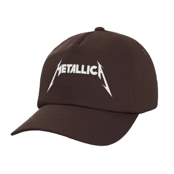 Metallica, Καπέλο Ενηλίκων Baseball, 100% Βαμβακερό, Chocolate, Καφέ (ΒΑΜΒΑΚΕΡΟ, ΕΝΗΛΙΚΩΝ, UNISEX, ONE SIZE)