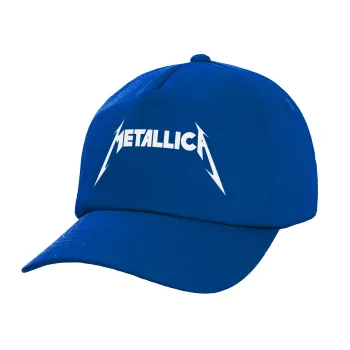Metallica, Twill Καπέλο παιδικό ΜΠΛΕ (100% ΒΑΜΒΑΚΕΡΟ, ΠΑΙΔΙΚΟ, UNISEX)