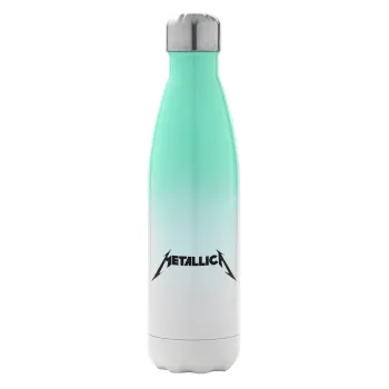 Metallica, Metal mug thermos Green/White (Stainless steel), double wall, 500ml