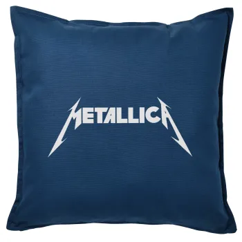 Metallica, Sofa cushion Blue 50x50cm includes filling