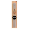 Easter Set, wooden keychain & scented Easter candle flat (30cm) (GRAY)