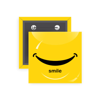 Smile!!!, Κονκάρδα παραμάνα τετράγωνη 5x5cm
