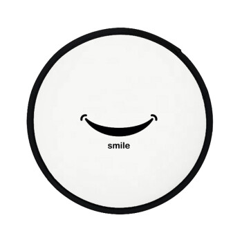 Smile!!!, Βεντάλια υφασμάτινη αναδιπλούμενη με θήκη (20cm)