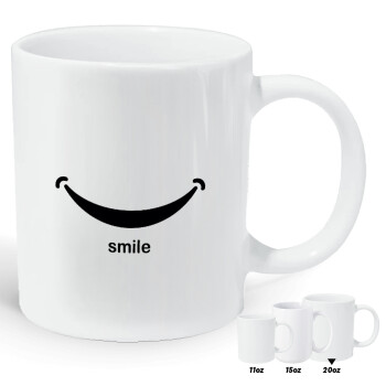 Smile!!!, Κούπα Giga, κεραμική, 590ml