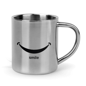 Smile!!!, Mug Stainless steel double wall 300ml