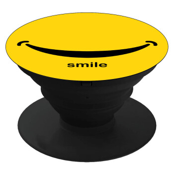 Smile!!!, Phone Holders Stand  Μαύρο Βάση Στήριξης Κινητού στο Χέρι