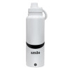 1L Stainless Steel Thermal Bottle with Phone Holder & Double Wall Insulation