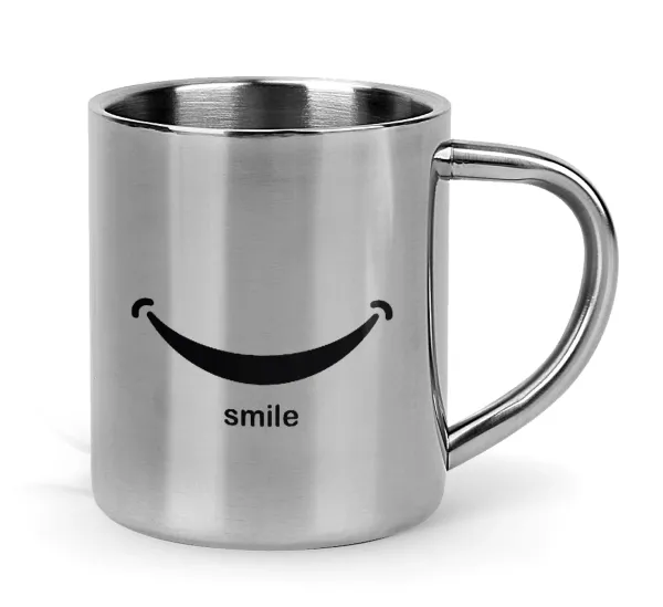 Smile!!! — Mug Stainless steel double wall 300ml