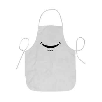 Smile!!!, Ποδιά Σεφ ολόσωμη κοντή  Παιδική (44x62cm)