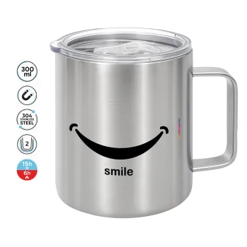 Smile!!!, Mug Stainless steel double wall 300ml