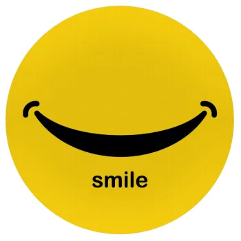 Smile!!!, Mousepad Στρογγυλό 20cm