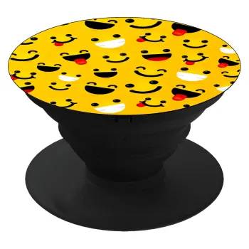 Smilies , Phone Holders Stand  Μαύρο Βάση Στήριξης Κινητού στο Χέρι