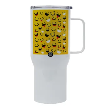 Smilies , Tumbler με καπάκι, διπλού τοιχώματος (θερμό) 750L
