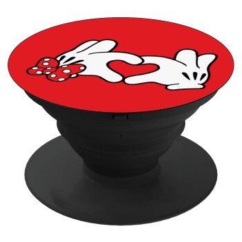 Love hands, Phone Holders Stand  Black Hand-held Mobile Phone Holder