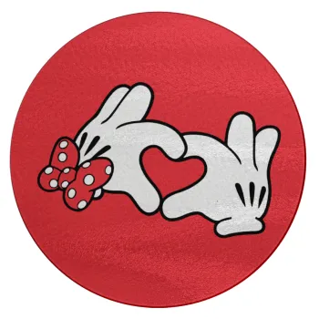 Love hands, Επιφάνεια κοπής γυάλινη στρογγυλή (30cm)