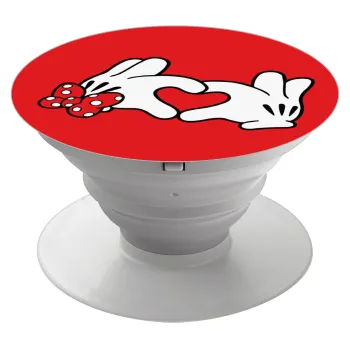 Love hands, Phone Holders Stand  White Hand-held Mobile Phone Holder