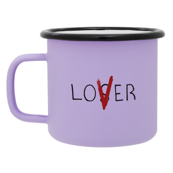 IT Lov(s)er, Κούπα Μεταλλική εμαγιέ ΜΑΤ Light Pastel Purple 360ml