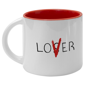 IT Lov(s)er, Κούπα κεραμική 400ml Λευκή/Κόκκινη