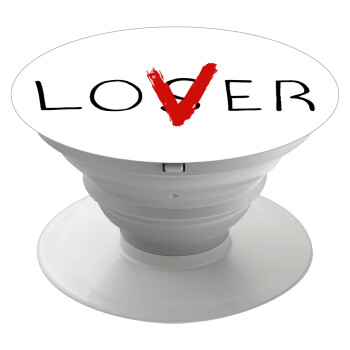 IT Lov(s)er, Phone Holders Stand  Λευκό Βάση Στήριξης Κινητού στο Χέρι