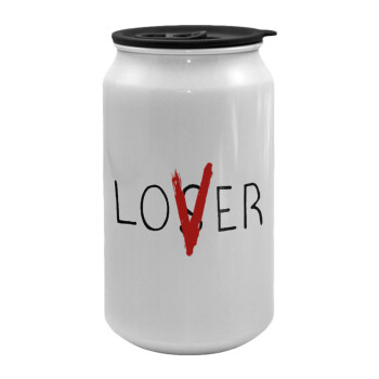 IT Lov(s)er, Κούπα ταξιδιού μεταλλική με καπάκι (tin-can) 500ml