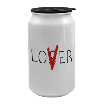 IT Lov(s)er, Κούπα ταξιδιού μεταλλική με καπάκι (tin-can) 500ml