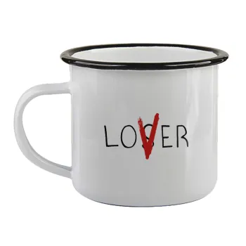 IT Lov(s)er, Κούπα εμαγιέ με μαύρο χείλος 360ml