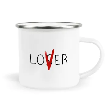IT Lov(s)er, Κούπα Μεταλλική εμαγιέ λευκη 360ml