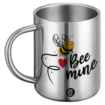 Bee mine!!!, BIG Mug Stainless steel double wall (450ml)