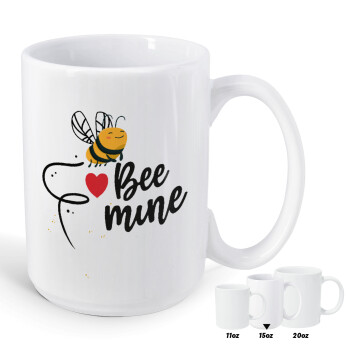 Bee mine!!!, Κούπα Mega, κεραμική, 450ml