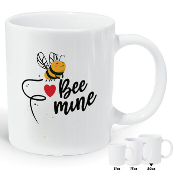 Bee mine!!!, Κούπα Giga, κεραμική, 590ml