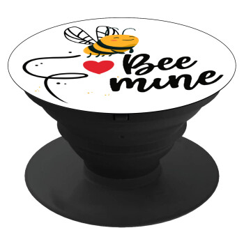 Bee mine!!!, Phone Holders Stand  Black Hand-held Mobile Phone Holder