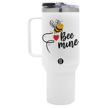 Bee mine!!!, Mega Stainless steel Tumbler with lid, double wall 1,2L
