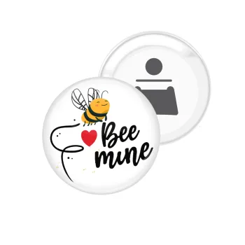 Bee mine!!!, Μαγνητάκι και ανοιχτήρι μπύρας στρογγυλό διάστασης 5,9cm